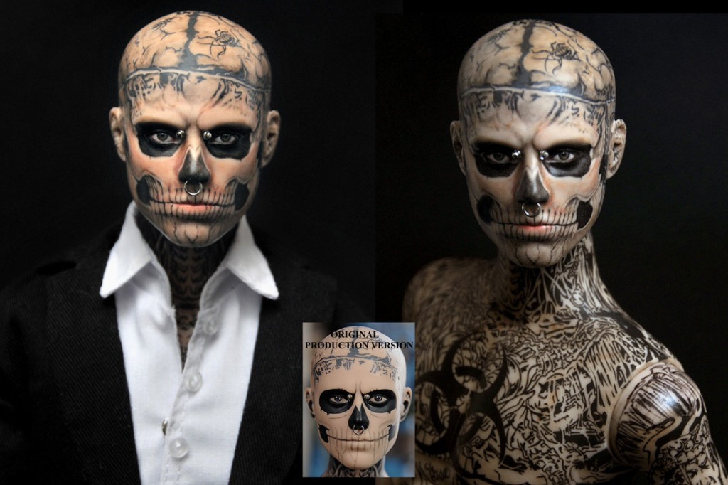 zombie_boy_rick_genest_custom_doll_repaint_by_noeling-d5ijehm
