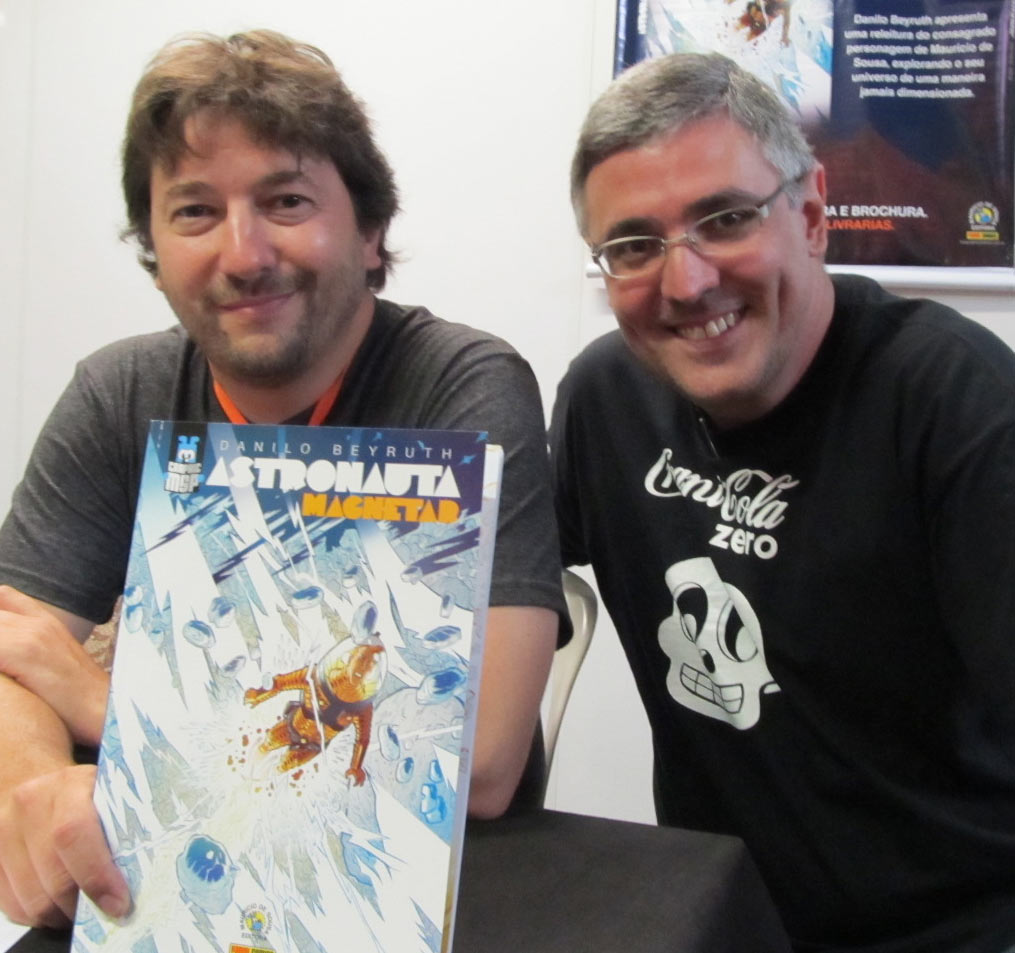 Danilo Beyruth e Sidney Gusma (Planejamento Editorial da MSP)